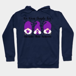 We Wear Purple For Narcissistic Abuse Awareness Hoodie